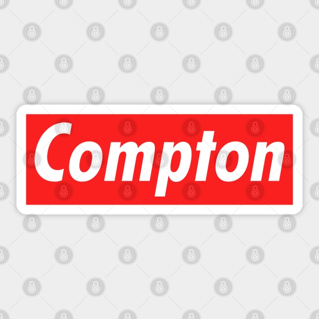 Compton Sticker by NotoriousMedia